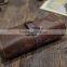 Handmade Leather Watch Roll Case For Travel