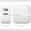USB Charger 24W 4.8A Dual USB Wall Charger Travel Charger