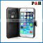 2014 new hot selling iPhone 6 Leather Case, PU Leather Wallet Case for iPhone 5