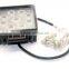 High Power Square 4.3 inch 27w Watt 9 LEDs Waterproof Flood Work Light
