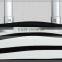 ABS hard case luggage with zipper wheel alumunium trolley systems