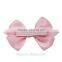 Hot-Sale lovely pink baby children hair bows hair accessories for girls