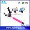 Zyiming wholesale new products YM-Z07-6 bluetooth foldable selfie stick 2015 for mobile phone