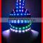 Remote controlled LED tron dance helmet, light up robot helmet, LED robot helmet