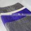 Dark Grey Plush Dots Minky Color Block Changing Mat Cover
