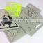 Environmentaly reflective iron on label heat transfer printing on sportwear