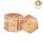 Cedar material paper box retro style