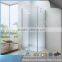 Classice design 8mm square tempered glass shower door 1 fixed glass 2 glass door                        
                                                                                Supplier's Choice