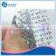 Adhesive warranty VOID screw holographic adhesive letters label stickers