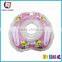 pvc inflatable infant swim neck float ring, inflatable baby swim neck collar ring