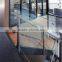 Custom Design Stainless Steel Tubular Glass Clear Stair Handrail