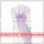 wholesale colorful organza chair cap covers manufacturer