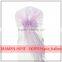 Organza 65*275cm Hood Cover Chair Sashes Tie Bow Wedding Party Cover Banquet Decoration