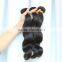 tangle free 100% cheap virgin brazilian body wave hair extension