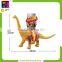 Plastic 9 Inch Standing Realistic Dinosaur