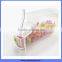 Newly hotsale acrylic shoe shape candy box
