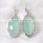 Luxury Jewelry Gemstone Wedding Pendant Earrings Drop Earrings Crystal Dangle Earrings Women Girl Party Jewelry