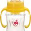 Wide neck infant baby bottle feeder
