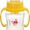 Wide neck infant baby bottle feeder