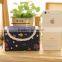 Fancy canvas business card case Credit card wallet purse name card holder passport ID card wallet