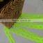 cheap grass green100% polyster chemical lace