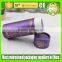Custom ODM Print Purple Kraft Paper Tube Packaging