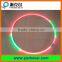 Digital/addressable/full color RGB LED hoop with battery power chargeable