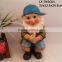 Garden decor gnome statue In the fishing for sale