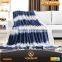 Full size thick and warm mink blanket with embossing technology .