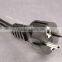 Flexible electrical cord high quality France 2 Pin Ac Power Plug