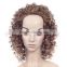 Afro kinky box braid wig indian women hair artificial wig synthetic lace front wig