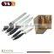 5 pcs TPR handle kitchen knife and knife block set