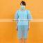 Spunlace nonwoven yellow impervious disposable isolation gowns