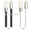 3D Zinc Alloy Head Candy Color 2.4A Fast Charging Usb Data Cable for Ios&Android
