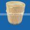 650pcs soft can curved wooden toothpicks