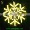 Indoor outdoor holiday led festoon lighting led sculpture snowflake light