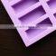 CTBED044 12 Even Rectangle Bulk Soap Making Supplies Decorative Pattern Decoration Heart Craft Art Silicone Soap Craft Molds
