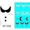 Different designs water transfer printing nail decals nail art stickers nail decals