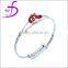 925 Sterling Silver Jewelry Handmade Designer Silver Enamel Paint Bangles