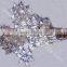 17CM spring clear wedding octagon beaded prism ornament for chandelier trimming