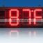 LED time temp displays and electronic message sign