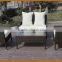 Concise Style Rattan Sofa Chair Set ,1PC two Seater Sofa and 2PCS Single Sofa With Table