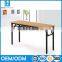 Modern Folding school furniture classroom desks