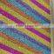 Customized double sided colorful glitter film