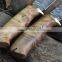 Doshower gift items wholesale in china of knifes survival knife of wooden roses