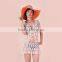 Hot sales plain dye top fashion women lace dress