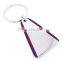 custom metal blank logo keyrings