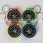 Plastic compass students science 45mm outdoor compass keychain compass