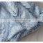 Elegant light blue Embroidery wedding veil lace fabric for lady dress