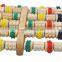 Good Quality Portable Household Colorful Foot Roller Wooden Foot Massager